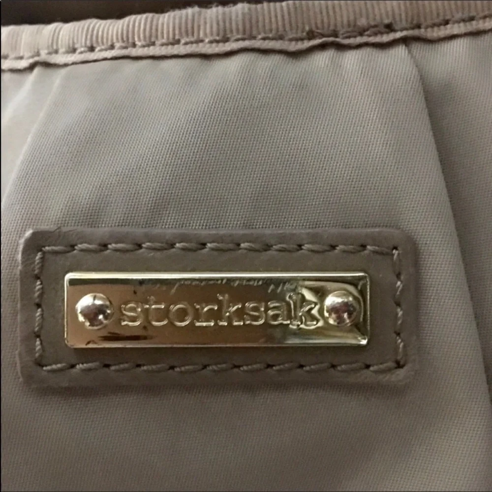 Storksack tan Diper bag